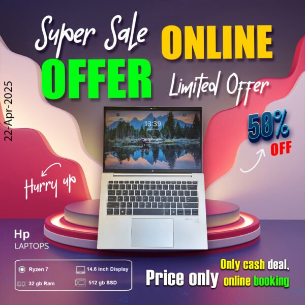 Hp Laptop ( Ryzen7 | 32gb ram | 512gb ssd ) ONLY CASH DEAL - Image 5