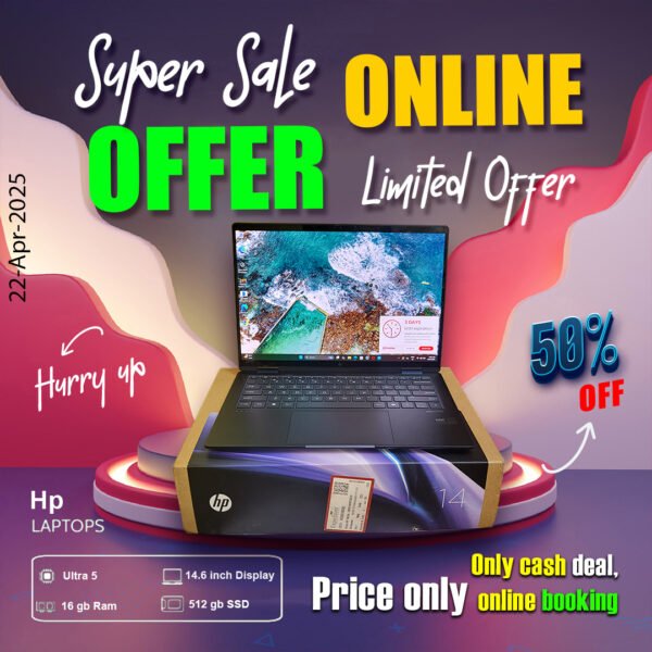 Hp Laptop ( Ultra 5 | 16gb ram | 512gb ssd ) ONLY CASH DEAL - Image 2