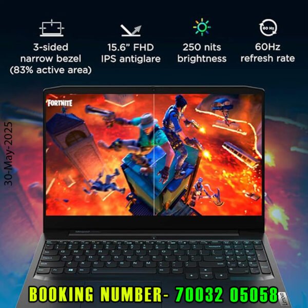 Lenovo ideapad Gaming 3 Laptop ( Ryzen 5 5th | 8gb ram | 512gb ssd ) ONLY CASH DEAL - Image 3