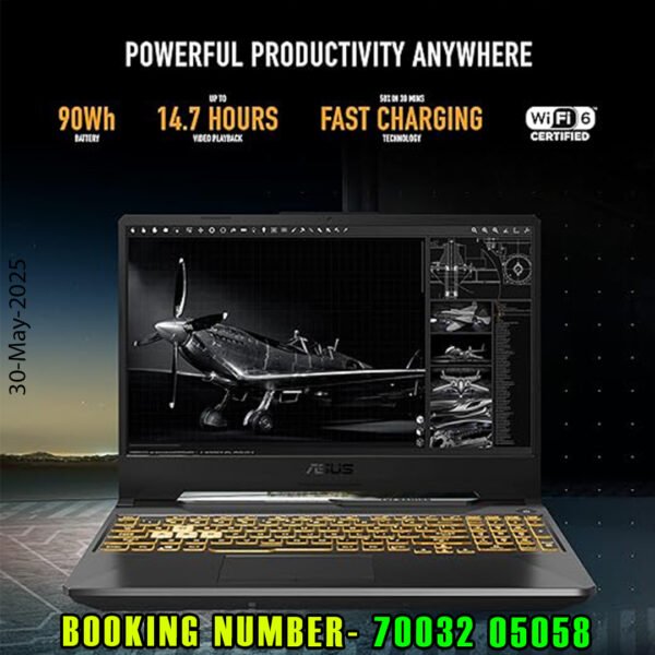 Asus Tuf F15 Gaming Laptop ( Core i5 11th gen | 16gb ram | 512gb ssd | Rtx 3050 ) ONLY CASH DEAL - Image 7
