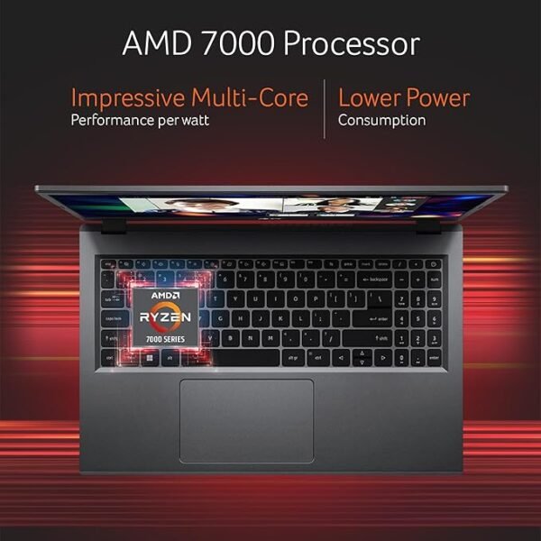 Acer Extensa Laptop ( AMD Ryzen3 7th Processor | 8gb ram | 512gb ssd ) ONLY CASH DEAL - Image 3