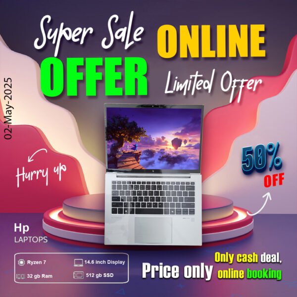 Hp Laptop ( Ryzen 7 8th | 32gb ram | 512gb ssd ) ONLY CASH DEAL - Image 5