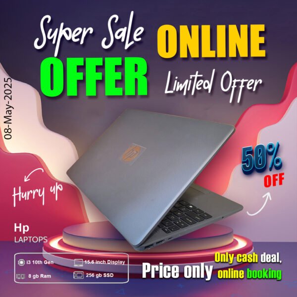 NO USED Hp Laptop ( Core i3 10th gen | 8gb ram | 256 gb ssd ) ONLY CASH DEAL - Image 5