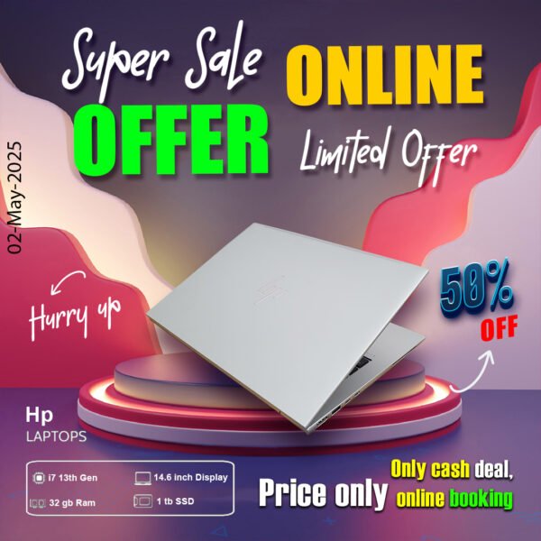 Hp Laptop ( Core i7 13th gen | 32gb ram | 1 tb ssd ) ONLY CASH DEAL - Image 2
