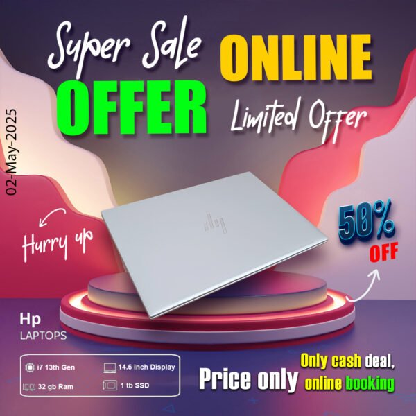 Hp Laptop ( Core i7 13th gen | 32gb ram | 1 tb ssd ) ONLY CASH DEAL - Image 3