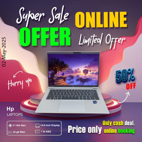 Hp Laptop ( Core i7 13th gen | 32gb ram | 1 tb ssd ) ONLY CASH DEAL - Image 4