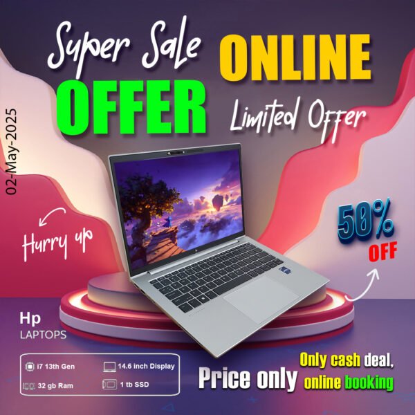 Hp Laptop ( Core i7 13th gen | 32gb ram | 1 tb ssd ) ONLY CASH DEAL - Image 5
