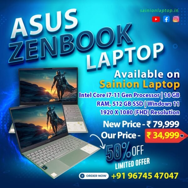 Asus Laptop ( Core i7 11th gen Processor | 16gb ram | 512gb ssd) ONLY CASH DEAL